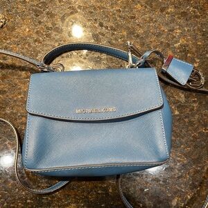 Michael Kors leather flap bag